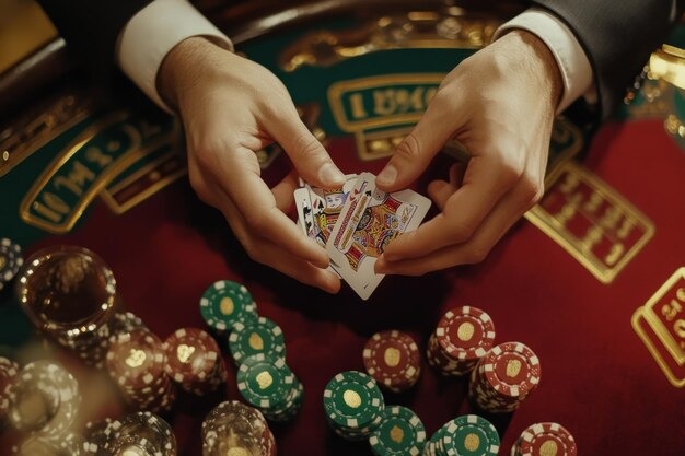 HD live-dealer studio with professional croupier and multi-camera setup